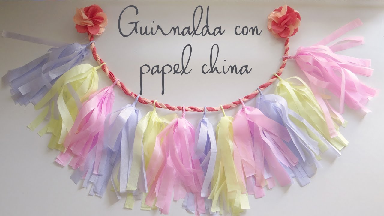 Como Hacer Guirnaldas De Papel Paso A Paso