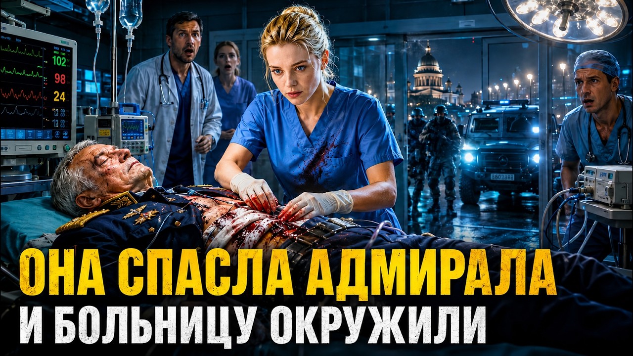 Медсестра спасла адмирала — через 20 минут больницу окружили
