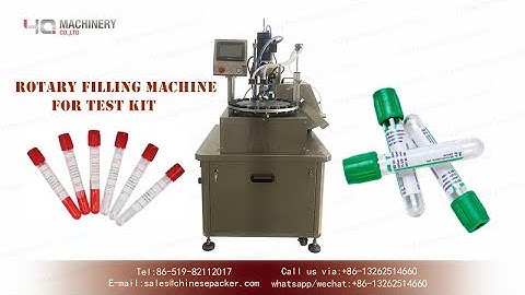 test tube filling and capping machine test demo|small scale filler and lid tightener for test kit