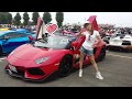 Lamborghini Aventador & Beautiful Japanese Girl 諸星一家 日本美しい女性ランボルギーニアヴェンタドール #FSBK