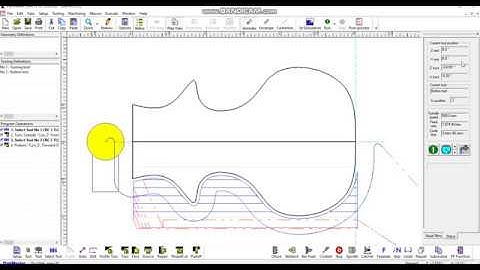 Dolphin Cadcam - CAM Import DXF  for Lathe