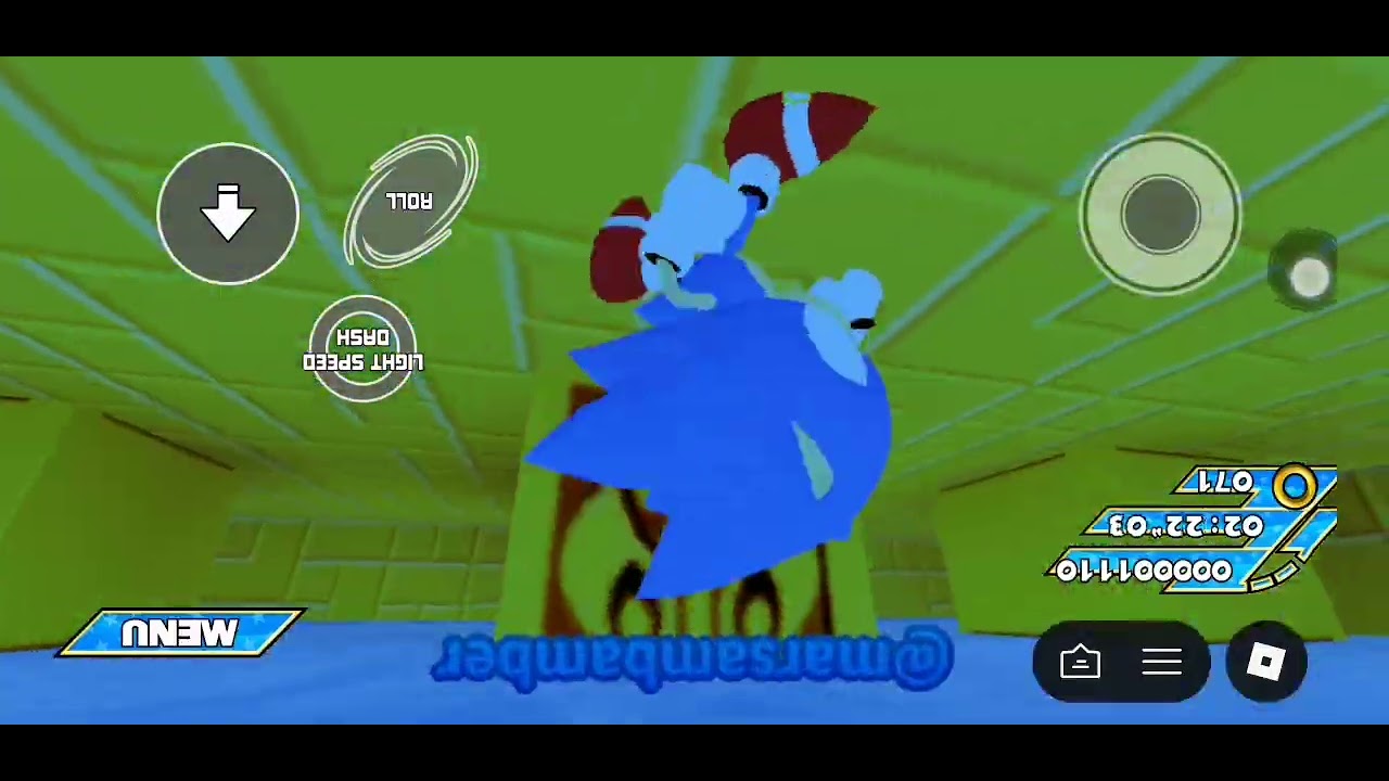 Jugando sonic star drop :si quieres ver este video pon tu celu al revés 😂