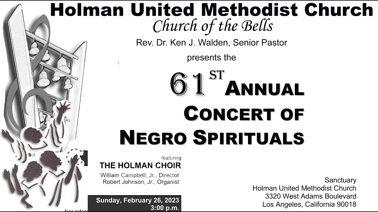 61st Annual Concert of Negro Spirituals