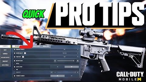 5 PRO TIPS to INSTANTLY Improve at COD MOBILE!