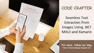 Seamless Text Extraction from Images Using .NET MAUI and Xamarin #ocr  #maui #ExtractTextFromImages