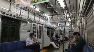 東京メトロ半蔵門線　中央林間ゆき各停　三越前駅発車～大手町駅到着