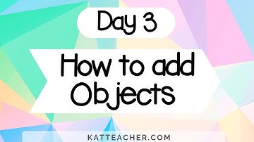 Manycam Beginner Tutorials for Teachers: Day 3 Add an Object