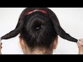 Easy &amp; Quick Claw Clip Updo Hairstyle || Simple &amp; Elegant Juda Style || Everyday Bun Hairstyle