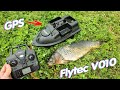 Flytec V010 Кораблик для рыбалки с автопилотом! Обзор и тесты, бонусом учусь охотиться с рогаткой :)