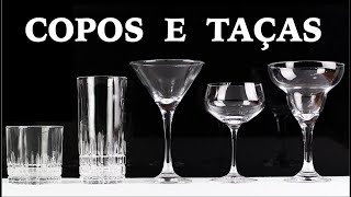 Copos e Taças para seu Bar em casa