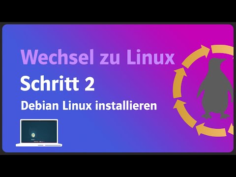 Debian Linux installieren. Serie Wechsel zu Linux. Schritt 2