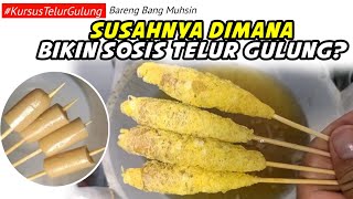 SEKALI TONTON AUTO BISA‼️ -  Cara membuat telur gulung isi sosis  #telurgulung #idejualan