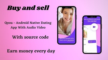 Android application | Qyou - Android Native Dating App  | with source code #earningapp #moneymaking