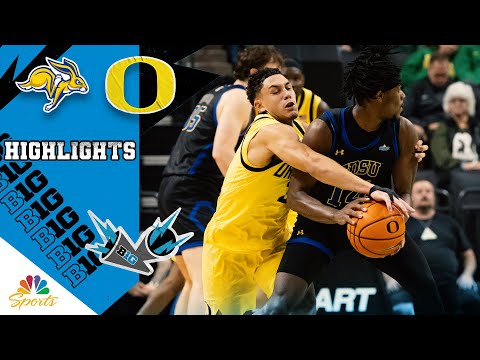 South Dakota State vs. Oregon | COLLEGE BASKETBALL HIGHLIGHTS | 11/12/25 | NBC Sports