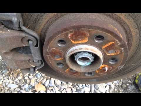 BMW X5 e53 CV Front axle shaft removal replacement DIY