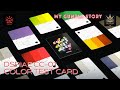 Test Dspiae CC 01 Color test card | 4K |