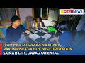 Higit P2.4-M halaga ng shabu, nakumpiska sa buy bust operation sa Mati City, Davao Oriental