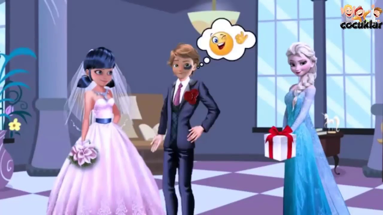 Mucize Uğur Böceği ve Kara Kedi ve dondurulmuş elsa bir