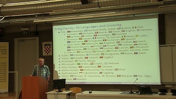 CLARC2018 Dan Zeman - Uniformity versus Diversity: Dependency Grammar for All