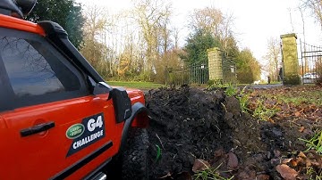 Land Rover Discovery 3; G4 Challenge; body - New Bright, chassis - Tamiya CC02