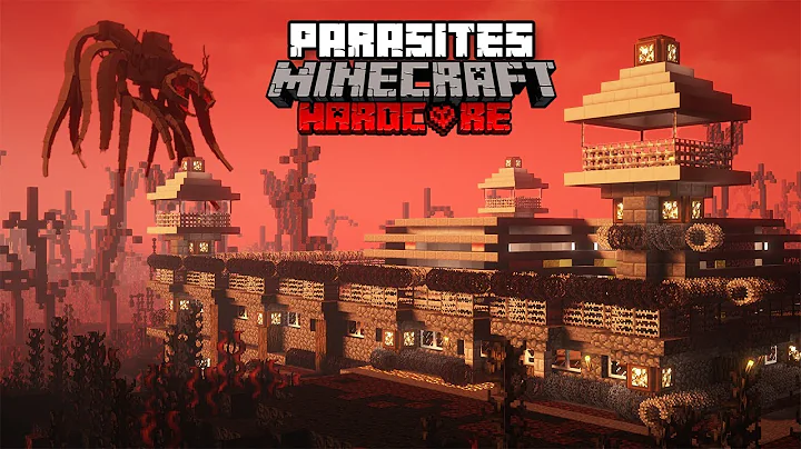Surviving 100 Days in a Parasite INFESTATION in Minecraft Hardcore