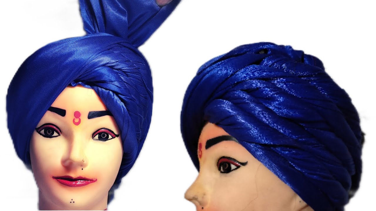 Ganpati Festival Turban/Feta, Krishna Janmashtami Pagdi making in 10 Minutes at home
