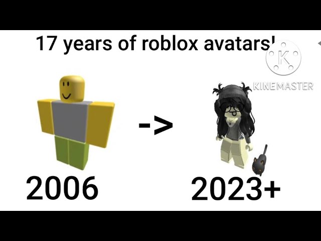 Roblox Avatar Evolution 2006 - 2023+ 