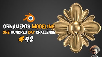 Ornaments Modeling in Blender #42