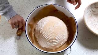 My spelt and sweet potato master recipe sourdough in action...(from this weekends group bake)