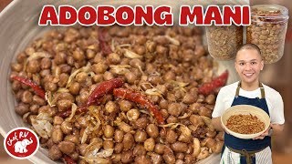 Adobong Mani With A Lot Of Garlic