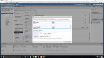 Enable Configure Disable Services in the ESXI Firewall