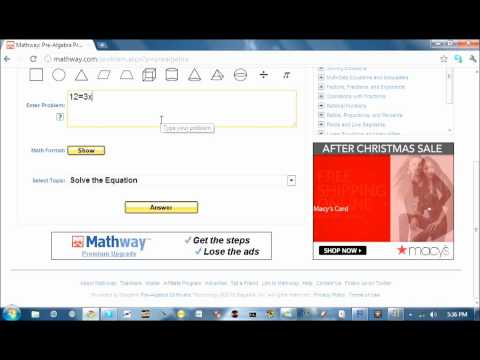 Math homework cheat