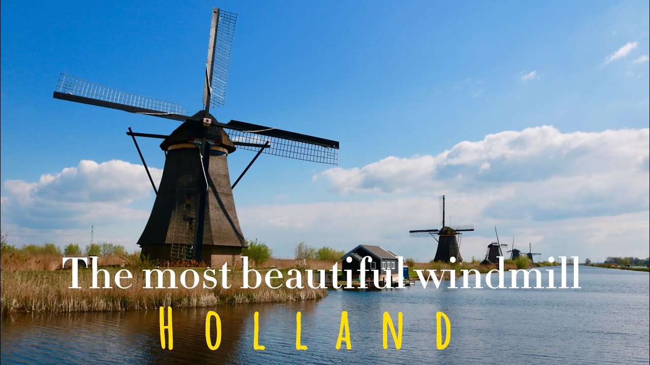 The most beautiful windmill ,Molen Aeolus, Inside a windmill in Holland ...