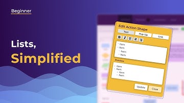 How to Create Bulleted and Numbered Lists in Procedureflow