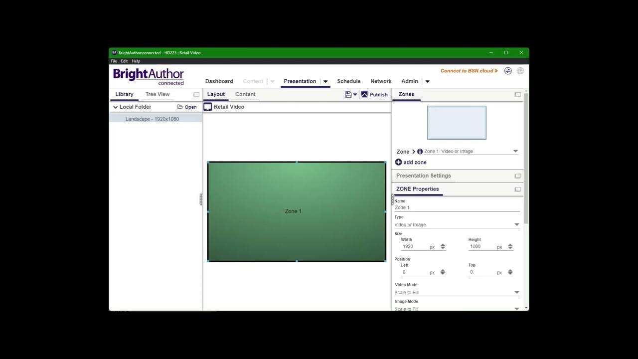 Standalone setup and publish content brightsign player brightsign 