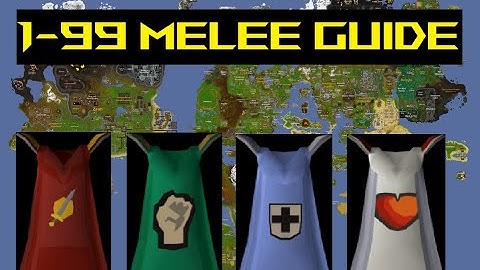 OSRS | How To Get 99 Melee Stats in 9 Easy Steps | GUIDE