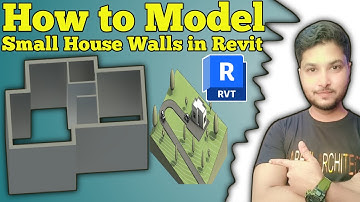 How to Model Small House Walls In Revit | Tutorial urdu hindi 2025 | Nabeel Architect
