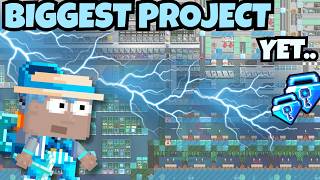BUILDING MY BIGGEST PROJECT YET.. 🤯 | GrowTopia screenshot 2