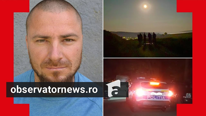 "Era murdar şi flămând". Criminalul din Mureș, căutat de poliție, ar fi vorbit cu mai mulți pescari