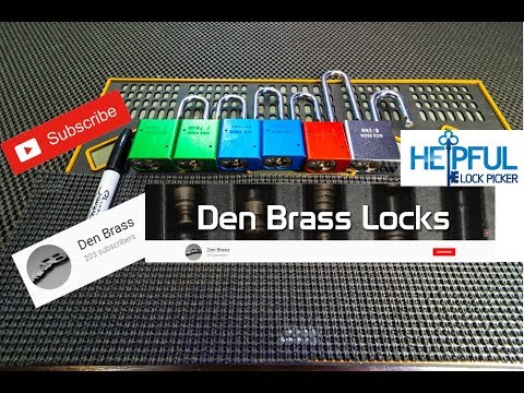 [209] Featured Lock Sport Channel Of The Week: Den Brass