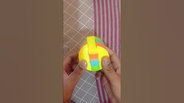 checkerboard pattern in cylindrical cube#shortvideo #shorts