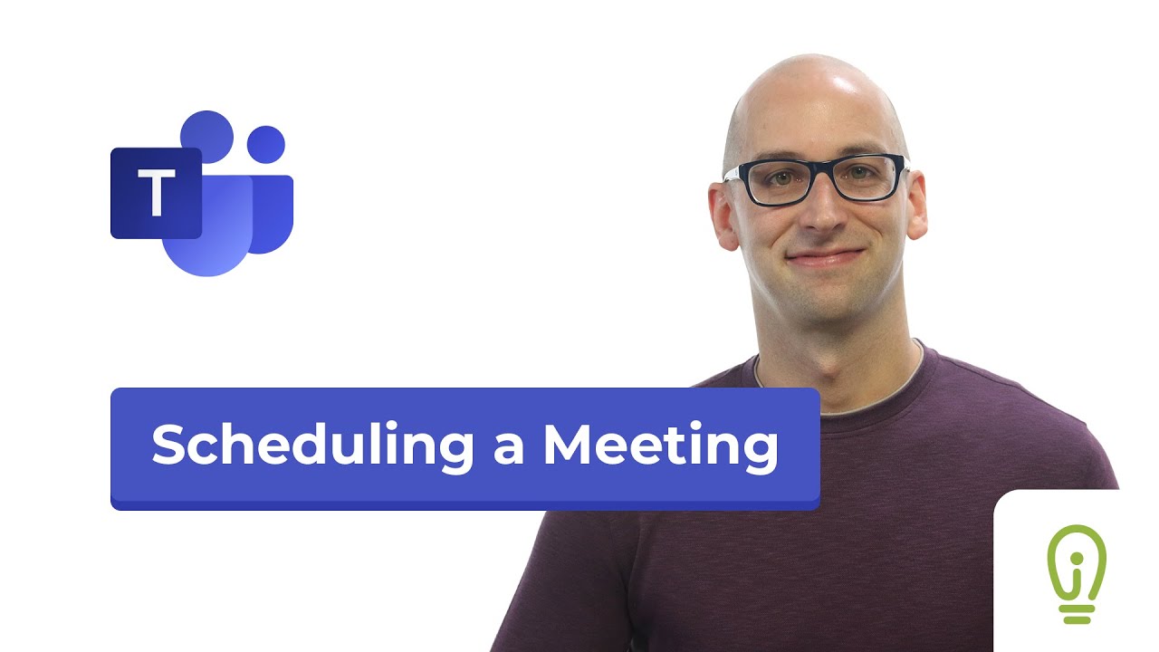 How to Schedule a Meeting in Microsoft Teams - YouTube