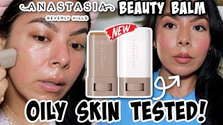 NEW✨ANASTASIA BEVERLY HILLS BEAUTY BALM SKIN TINT (OLY SKIN TESTED) REVIEW + WEAR TEST