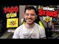 1400 GÜN BRAWL STARS OYNAMAYAN ADAM