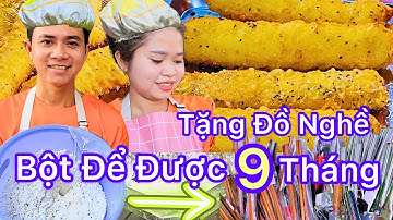 BÍ QUYẾT ĐỂ  BỘT CHUỐI CHIÊN LÂU ĐẾN 9 THÁNG - hướng dẫn miễn phí chuối chiên da giòn rụm ở Sài Gòn