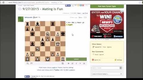 Chess com Tactics trainer