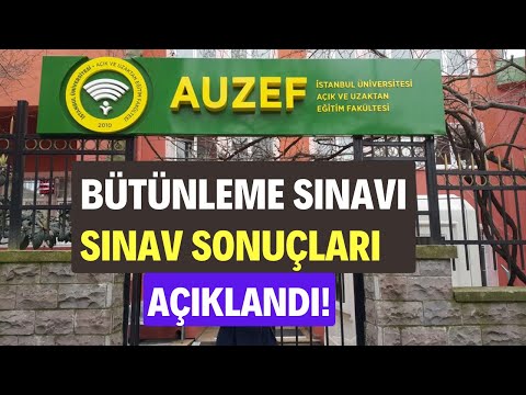 Auzef Güz Dönemi Telafi Sınav Sonuçları AÇIKLANDI! Ders Geçme, Kalma Hesaplaması Nasıl Yapılır?