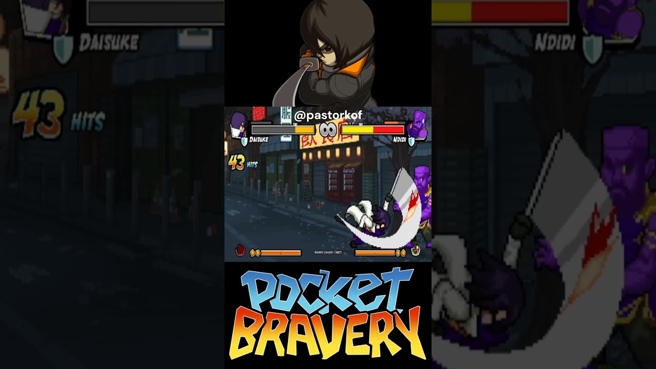 Daisuke - Pocket Bravery - Combo Nível Hard
