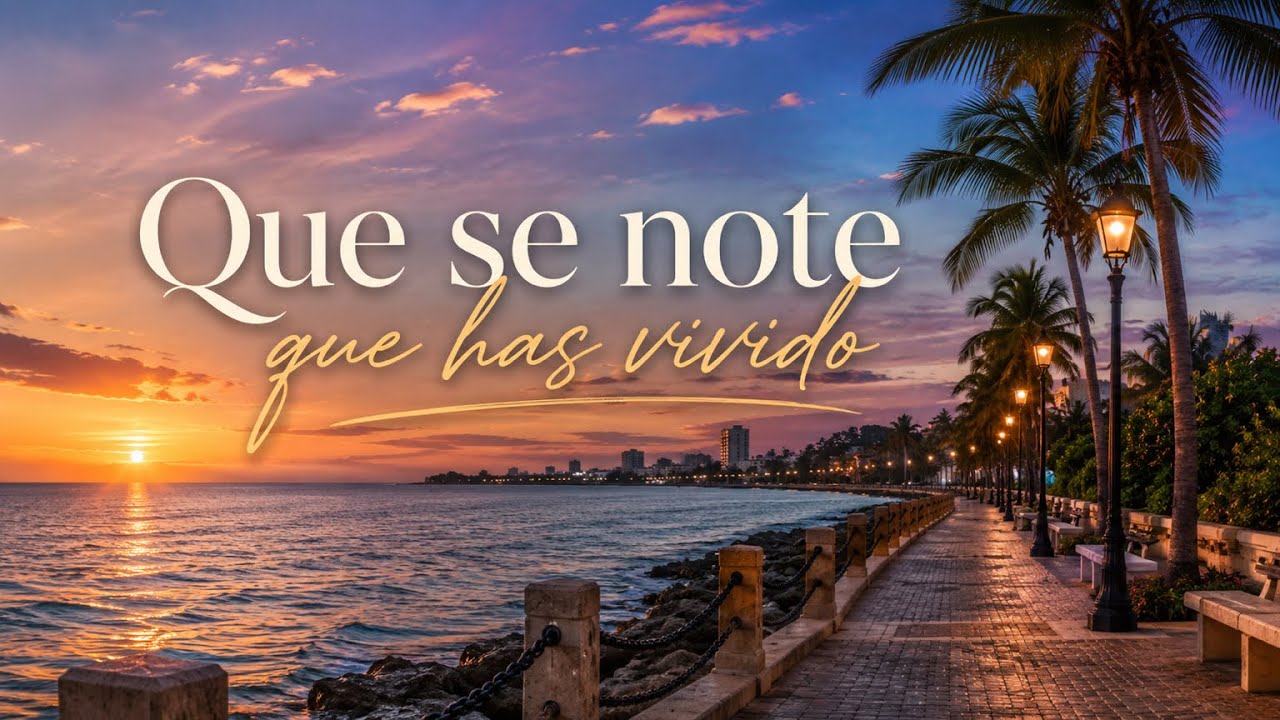 Watch Que se note que has vivido | Una canción bachata, sobre aprender a disfrutar cada etapa de la vida  on YouTube Watch Que se note que has vivido | Una canción bachata, sobre aprender a disfrutar cada etapa de la vida  on YouTube