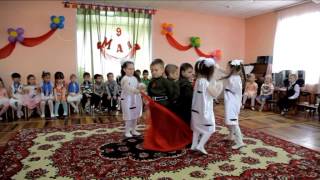 Танец детей на праздник 9 мая г. Астрахань